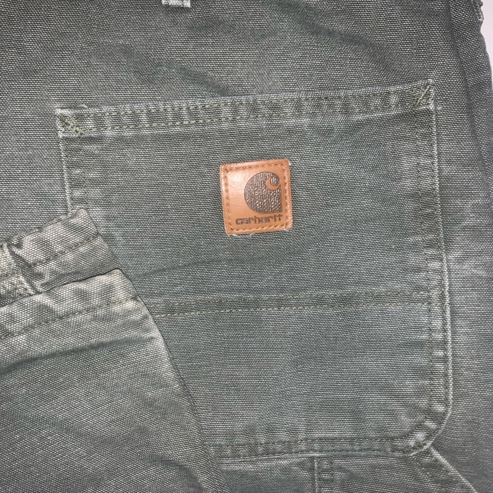 Carhartt Mens Lined Jeans.  Wide leg relaxed fit preowned 42 x 31 - Picture 5 of 9